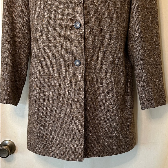 Bonnie & Norma Vintage Brown Wool/Silk Blazer size 8 - Picture 4 of 10